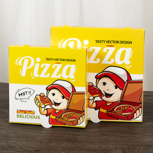 free sample kraft corrugated octangle shape pizza packaging paper box with custom logo