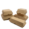 Custom Printed Food Grade Corrugated Paper Food Packaging Burger Box