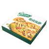 Custom Printed Logo Size 6 7 8 9 10 11 12 Inch Food Grade Kraft Corrugated Paper Pizza Box