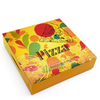 Custom Print Logo Size 6 8 9 10 12 14 16 18 20 22 24 Inch Kraft Corrugated Paper Square Slice Pizza Box 