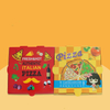 Custom Wholesale Biodegradable Fold Corrugated Cardboard Kraft Paper Pizza Box