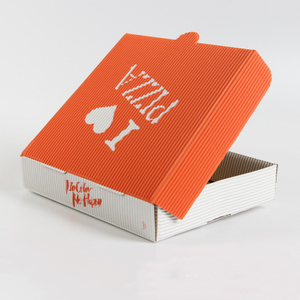 Custom Logo Design Printed Hexagon Triangle Rectangular Round Kraft Corrugated Frozen Pizza Box