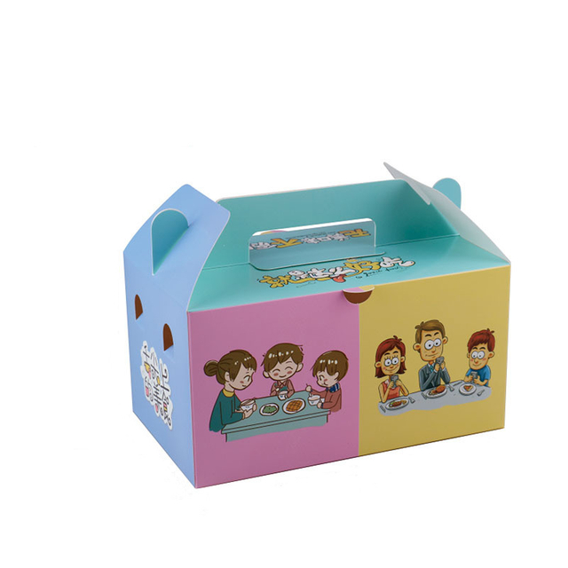 Wholesale Custom Portable Fried Chicken Carry Takeaway Delivery Paper Packaging Box