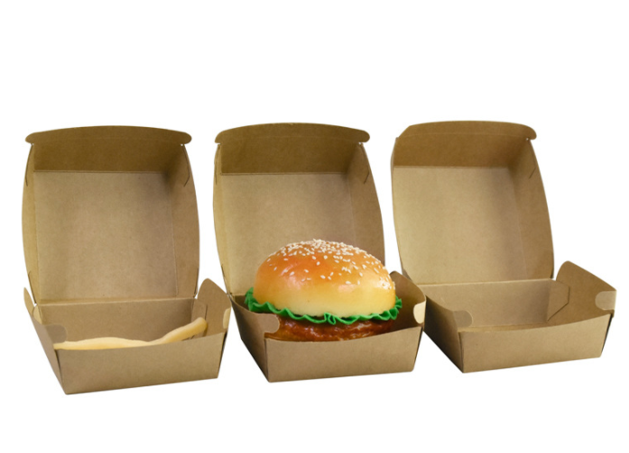 Kraft Paper Hamburger Box1.png