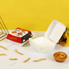 Wholesale Custom Print Burger Box Disposable Paper Take Away Hamburger Paper Packaging