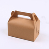 Wholesale Custom White Kraft Paper Bakery Birthday Merry Christmas Cake Dessert Box