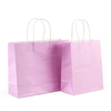 Manufactures Print Logo Color Size Boutique Shopping Food Gift Packaging Kraft Paper Bags 