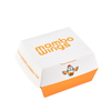 Custom Printed Recycled Take Away French Fries Paper Boxes Fast Food Burger Hamburger Packaging