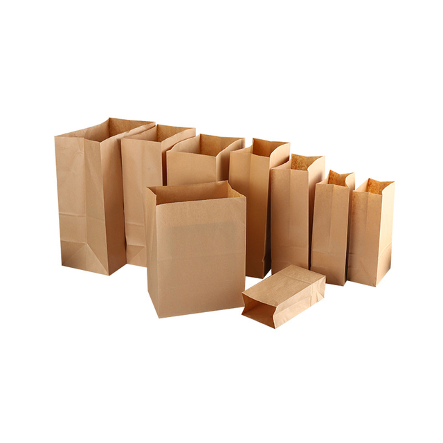 Custom Carry Out Bags Restaurant Fast Food Grade Biodegradable Takeaway Shopping Custom Printed 