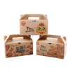 Custom Biodegradable Cardboard Paper Fast Food Takeout Fried Chicken Packaging Box