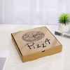 Custom Logo Red Pizza Carton Baking Boxes Cardboard Box Packaging For Food