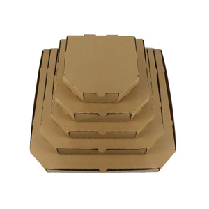 Custom wholesale Eco friendly Brown white bulk takeaway octagon hexagon packing pizza box