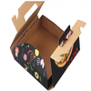 Custom 12" 14" 16" 18" inch wholesale reusable pizza delivery box supply pizza box with handle