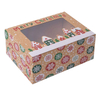 Baking French Pastry Dessert Packaging Box Transparent Egg Tart Packaging Box Food Dessert Box