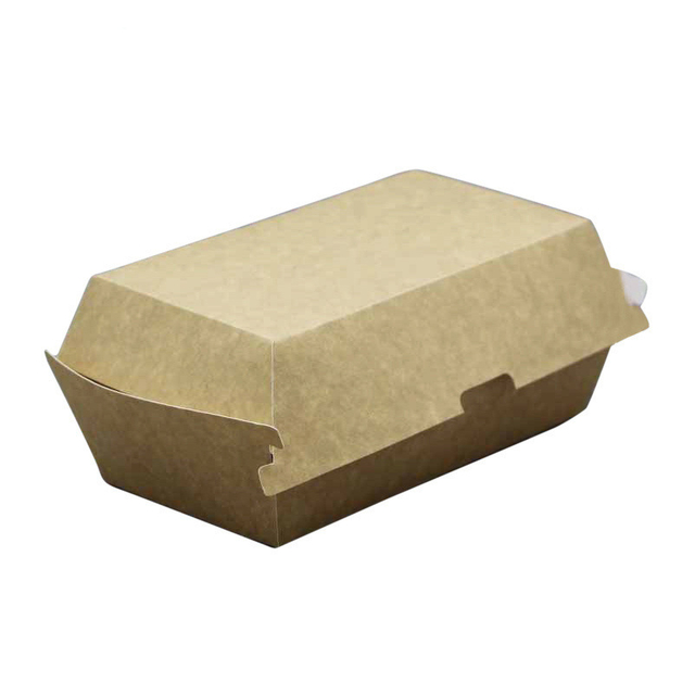 China Origin factory custom high quality recyclable burger french fries hot dog box paper packaging hamburger box food container