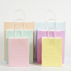 Custom New Design Eco Friendly Tote Kraft Shopping Packaging Paper Bag