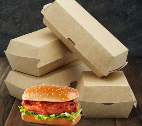 Kraft Paper Hamburger Box 4.png