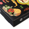 Customized Logo Size 3 6 9 12 14 18 22 24 Inch Corrugated Paper Food Packaging Square Pizza Box 