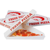 Custom Logo Take Away Cardboard Paper Food Packing Triangle Pizza Boxes