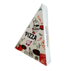 Manufacture Custom 12 Inch Disposable Printed Corrugated Carton Logo Triangle Pizza Packing Box