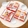 Custom Printed Disposable Biodegradable Recycled Takeaway Fast Food Containers Paper Packaging Pizza Box