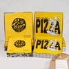 Custom 8 12 14 28 Inch Logo Takeaway Carton Corrugated Black Pack Boite Kutusu Pizza Box