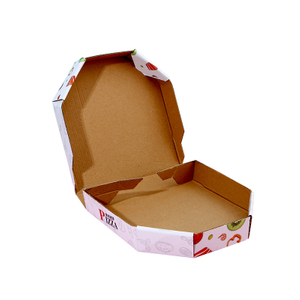 Custom Manufacture Design 14 15 16 18 20 22 24 Inch Carton Corrugated Pizza Box