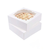 Customized Design Logo Birthday Cake Boxes with Clear Window