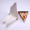 Manufacture Custom 12 Inch Disposable Printed Corrugated Carton Logo Triangle Pizza Packing Box