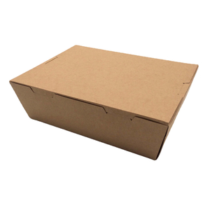 Custom Food Grade Recycled Brown White French Fries Fried Chicken Packaging Take Out Fast Food Cardboard Paper Box