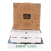 Custom Packaging Hexagon Square Triangle Carton Recyclable Biodegradable Custom Size Pizza Box 