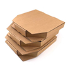 Custom wholesale Eco friendly Brown white bulk takeaway octagon hexagon packing pizza box