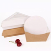 Wholesale Personalized Recyclable 6 7 8 9 10 11 12 13 Inch Food Packing Triangle Pizza Box