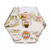 Custom Octagon Cajas De Printing Customization Carton Package Round Square Hexagon Pizza Box Hot Sale Personalized 