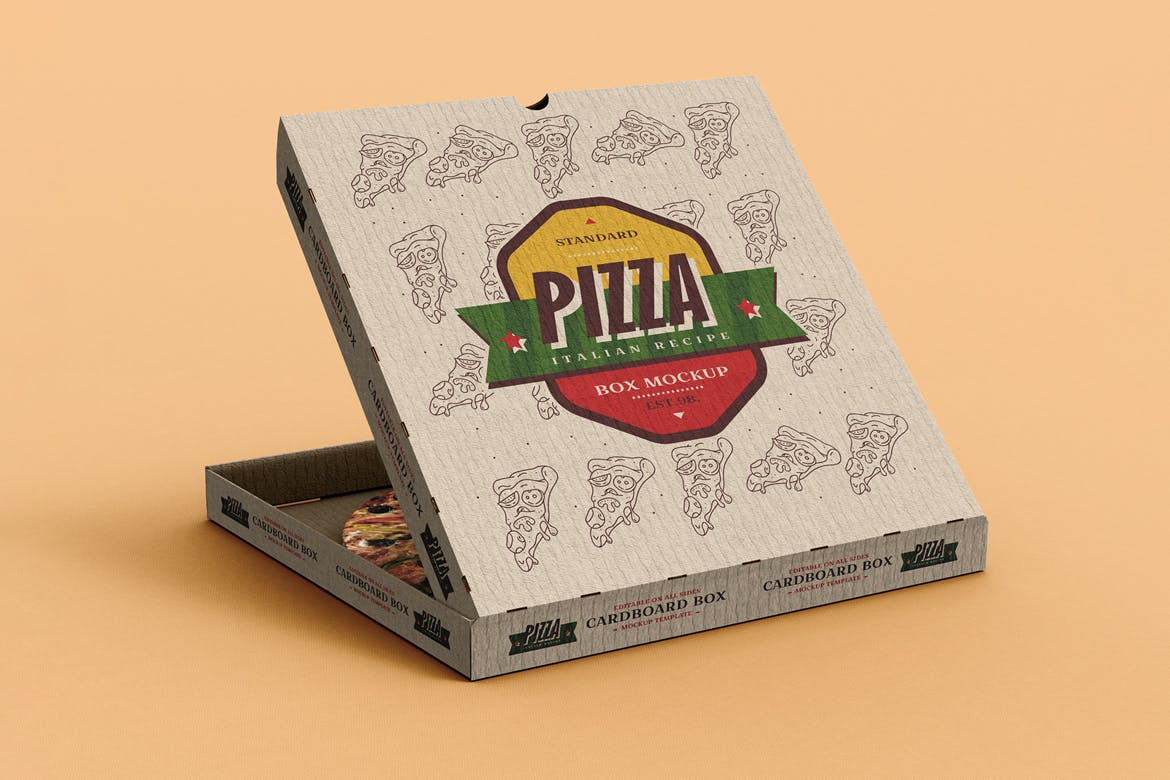 Square Pizza Box