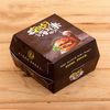 Customized Reusable Oil Proof Hamburger Kraft Corrugated Burger Paper Boxes