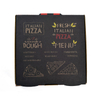 Custom Making Logo Size Food Grade Carton Kraft Corrugated Paper Slice Pizza Box