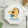 Custom Logo Portable Thick Recycled Printed Personalised Cardboard Hexagon Round Pizza Box For Pizza